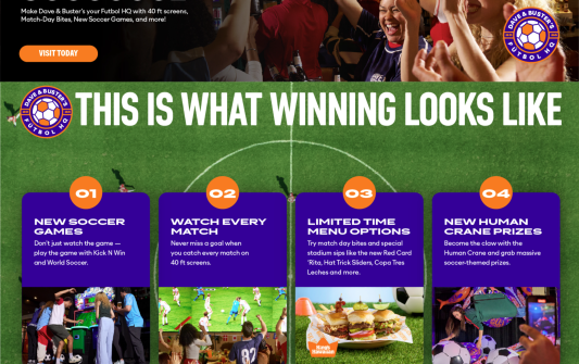 Milwaukee Dave & Busters Futbol HG